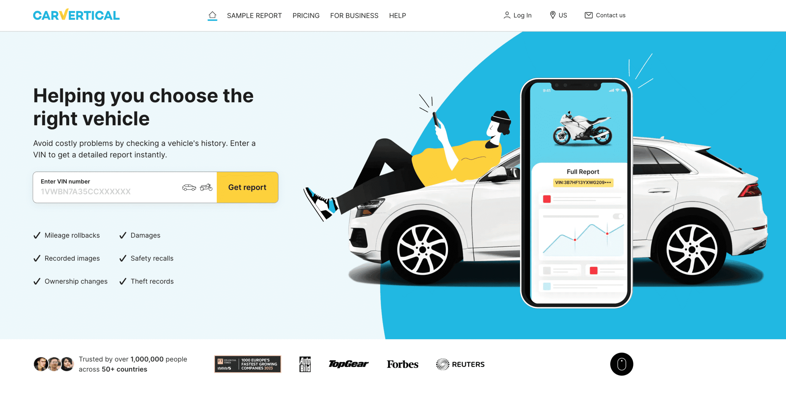 Codice sconto carVertical: come usare GET20